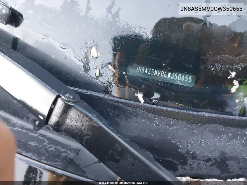 JN8AS5MV0CW350655 2012 Nissan Rogue S