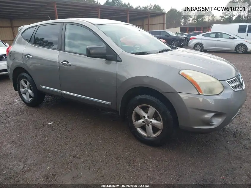 JN8AS5MT4CW610201 2012 Nissan Rogue S