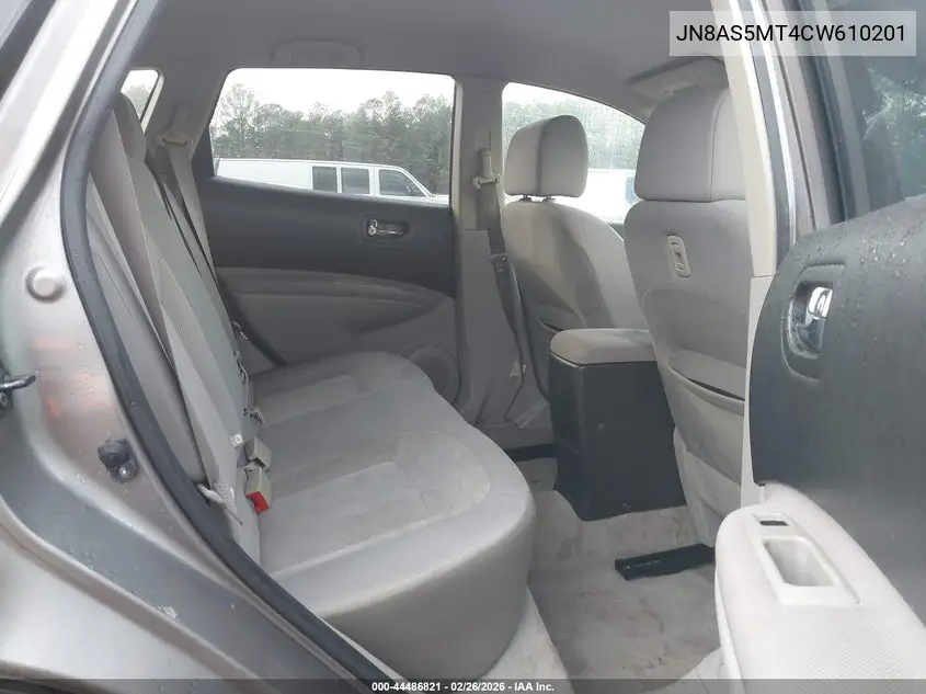 JN8AS5MT4CW610201 2012 Nissan Rogue S