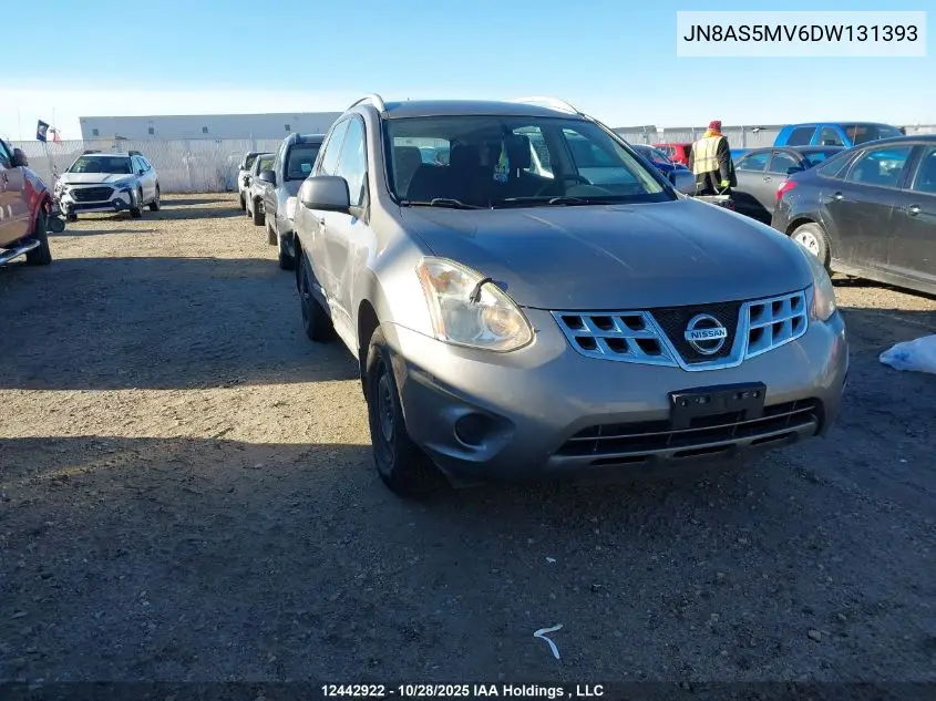 JN8AS5MV6DW131393 2013 Nissan Rogue S/Sv