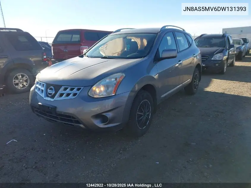 JN8AS5MV6DW131393 2013 Nissan Rogue S/Sv