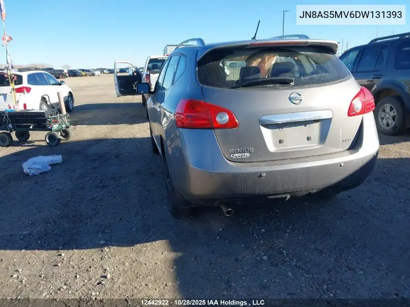 JN8AS5MV6DW131393 2013 Nissan Rogue S/Sv