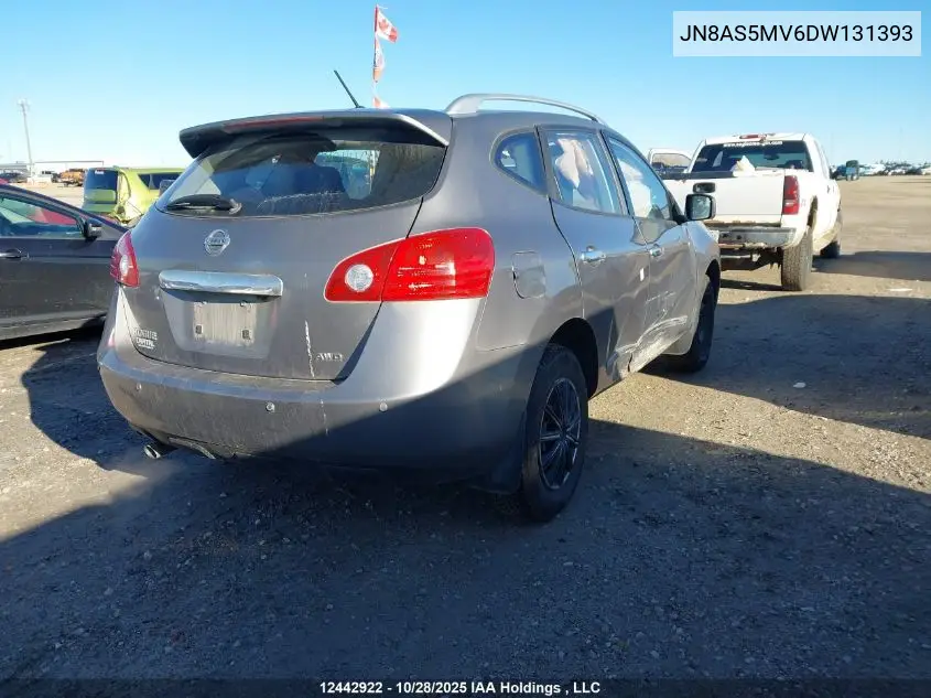 JN8AS5MV6DW131393 2013 Nissan Rogue S/Sv