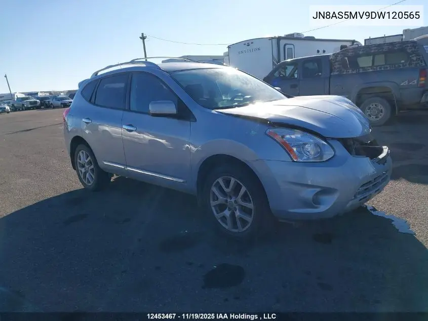 JN8AS5MV9DW120565 2013 Nissan Rogue S/Sv
