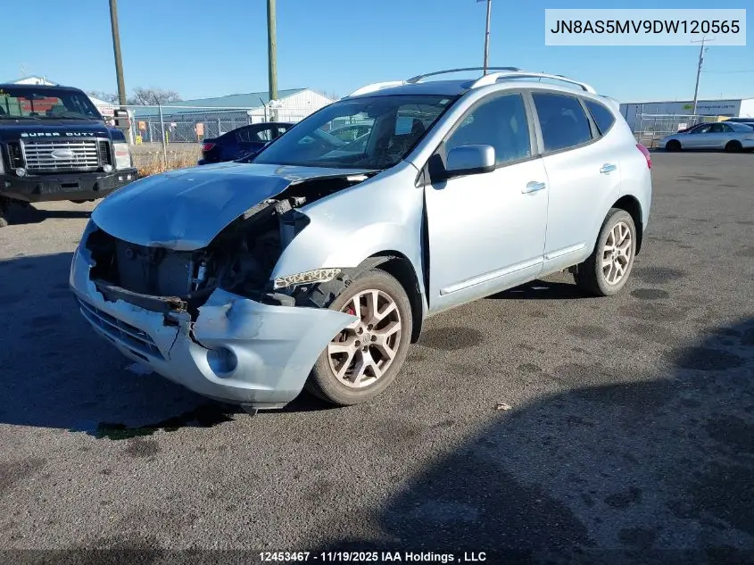 JN8AS5MV9DW120565 2013 Nissan Rogue S/Sv