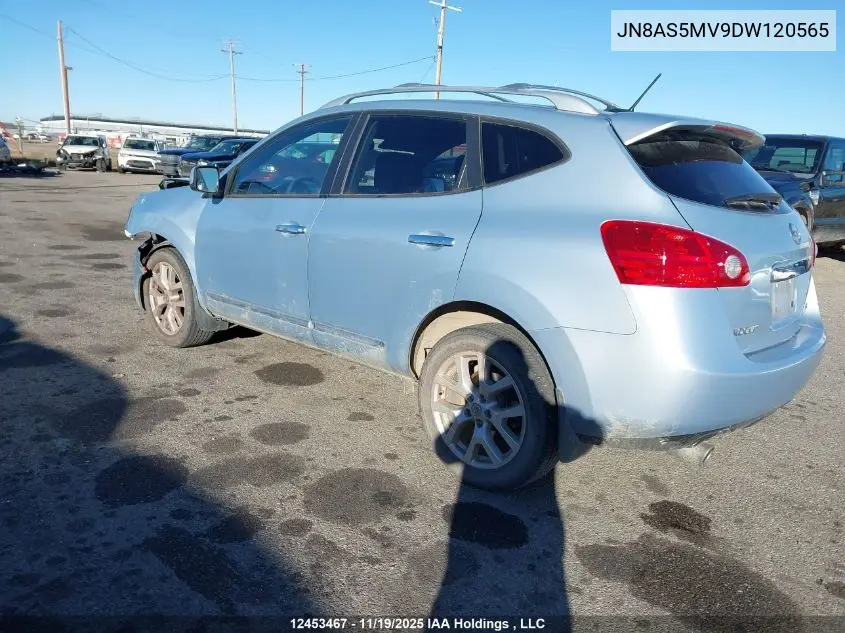 JN8AS5MV9DW120565 2013 Nissan Rogue S/Sv