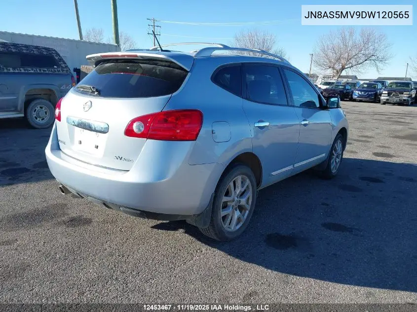 JN8AS5MV9DW120565 2013 Nissan Rogue S/Sv