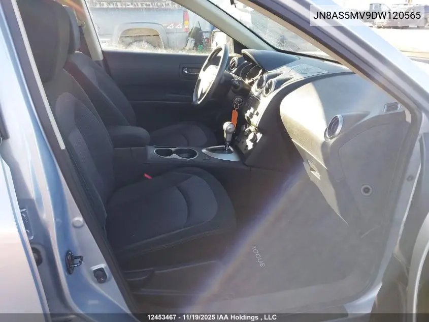 JN8AS5MV9DW120565 2013 Nissan Rogue S/Sv