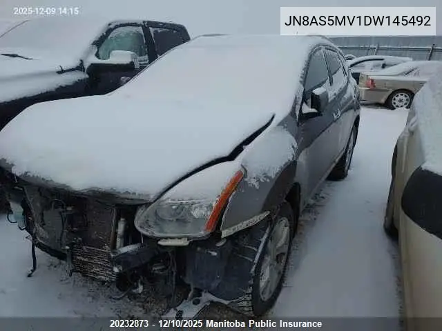 JN8AS5MV1DW145492 2013 Nissan Rogue Sl