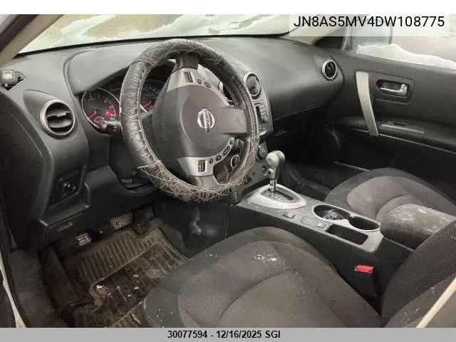 JN8AS5MV4DW108775 2013 Nissan Rogue S/Sv