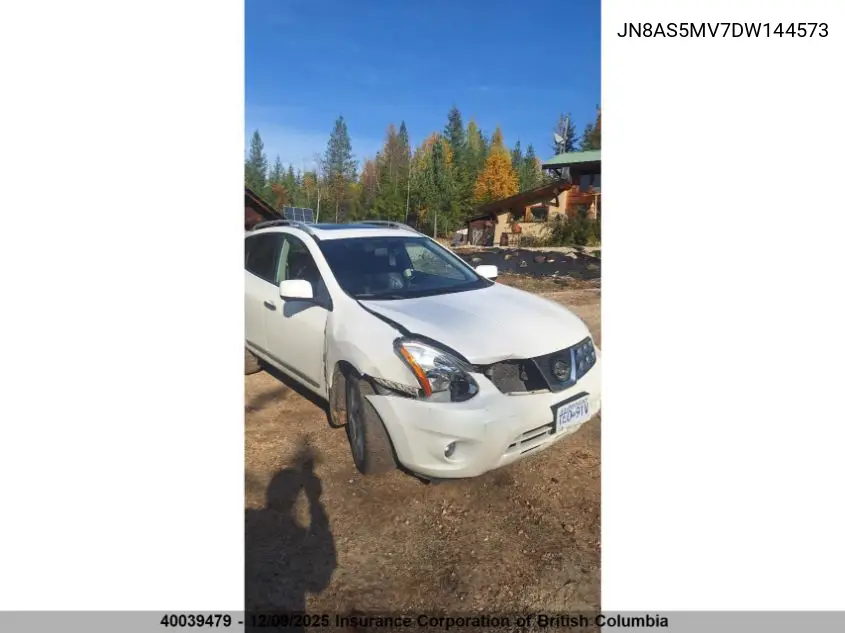 JN8AS5MV7DW144573 2013 Nissan Rogue