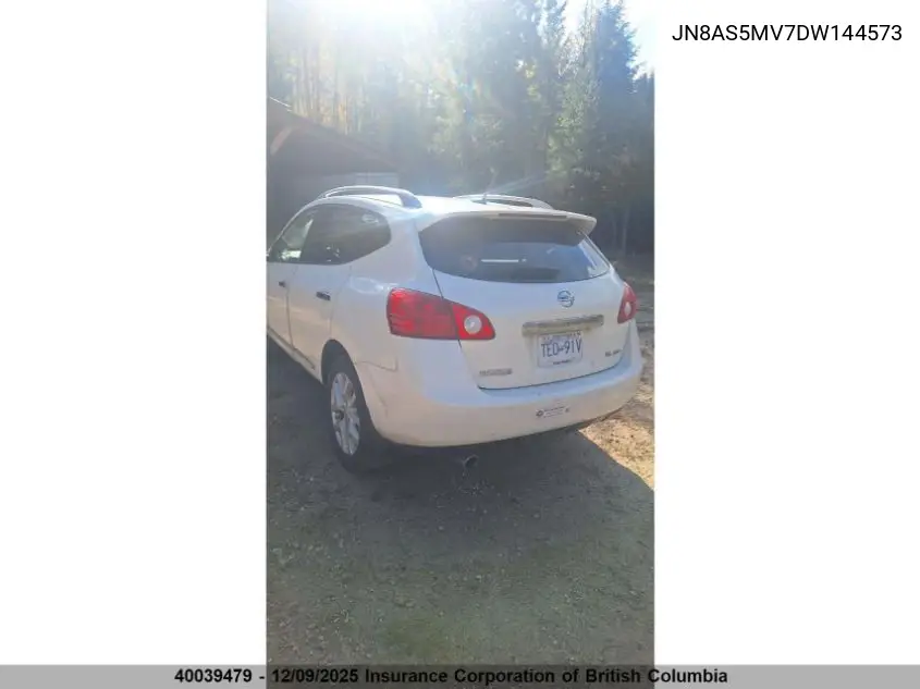 JN8AS5MV7DW144573 2013 Nissan Rogue