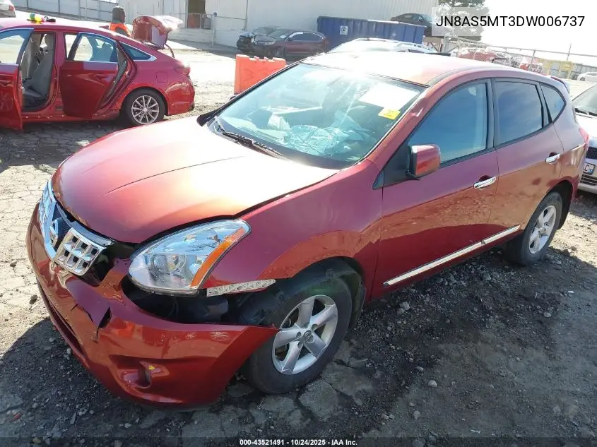 JN8AS5MT3DW006737 2013 Nissan Rogue S