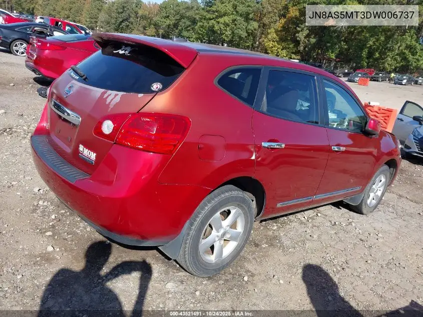 JN8AS5MT3DW006737 2013 Nissan Rogue S