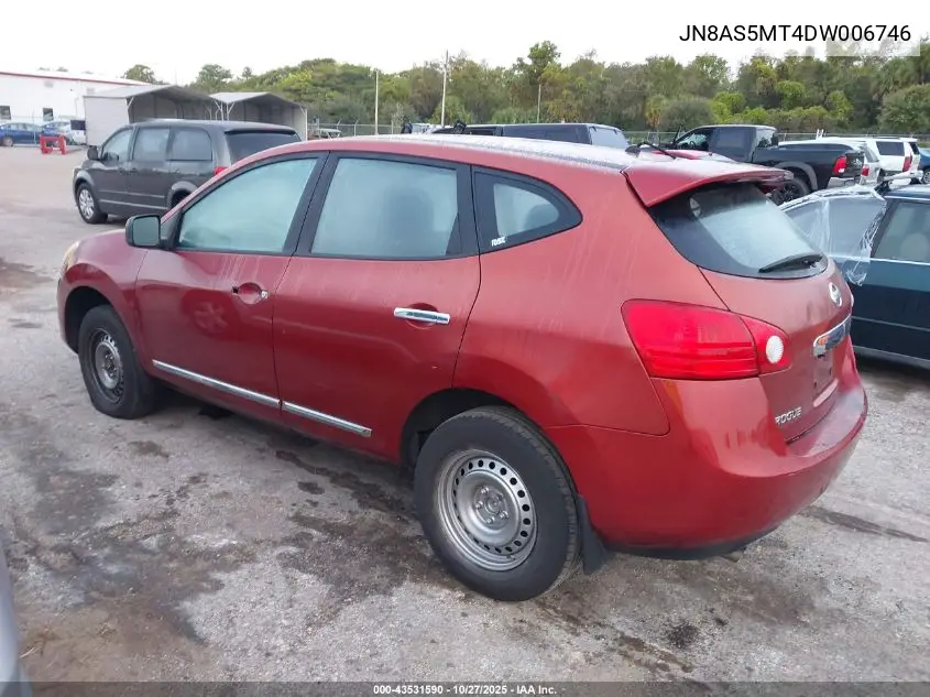 JN8AS5MT4DW006746 2013 Nissan Rogue S