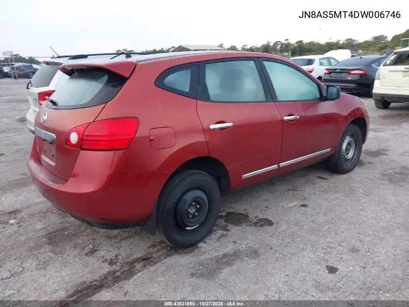 JN8AS5MT4DW006746 2013 Nissan Rogue S