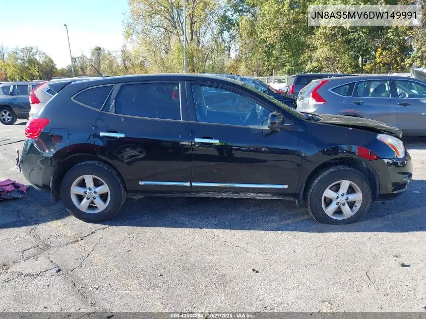 JN8AS5MV6DW149991 2013 Nissan Rogue S