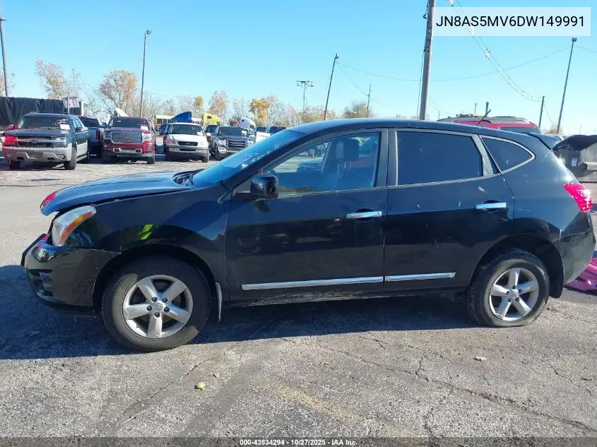 JN8AS5MV6DW149991 2013 Nissan Rogue S