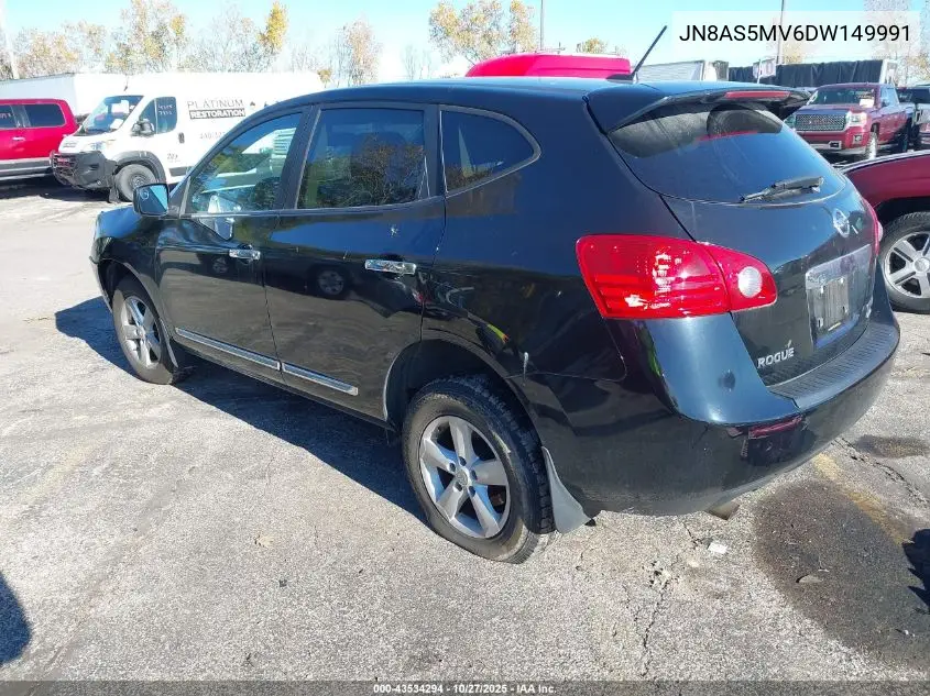 JN8AS5MV6DW149991 2013 Nissan Rogue S