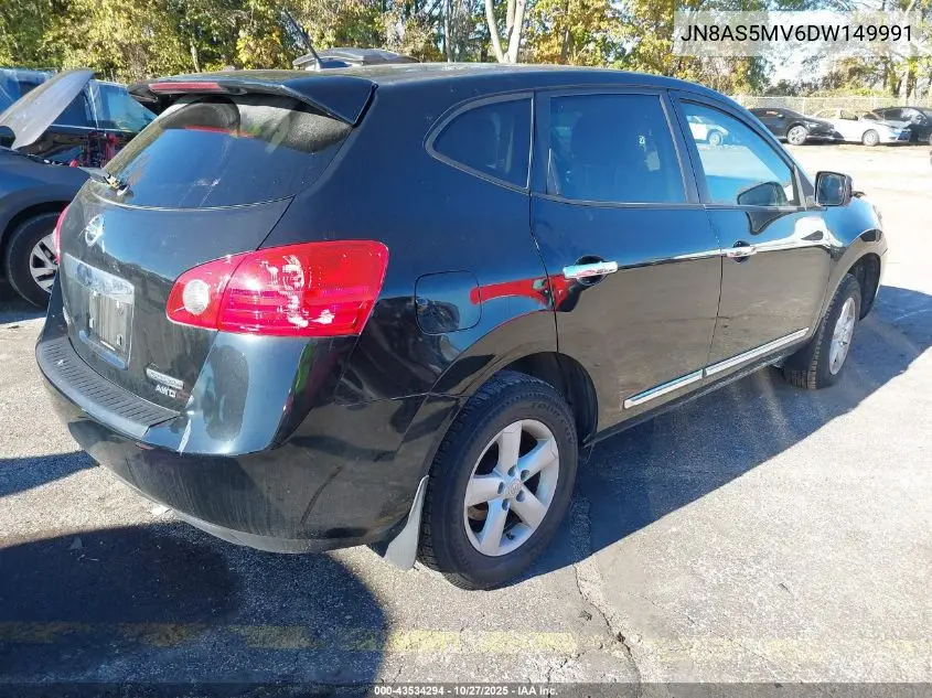 JN8AS5MV6DW149991 2013 Nissan Rogue S
