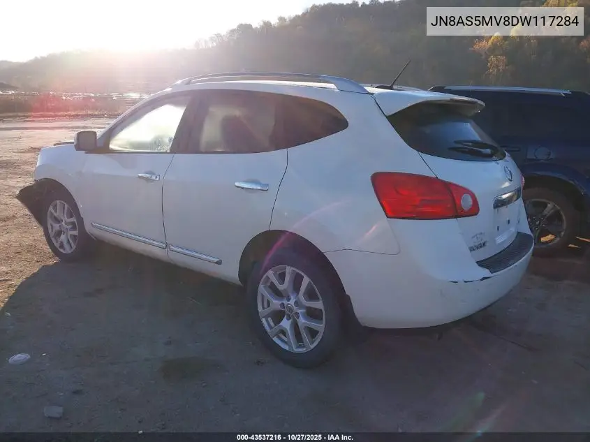 JN8AS5MV8DW117284 2013 Nissan Rogue Sv W/Sl Pkg