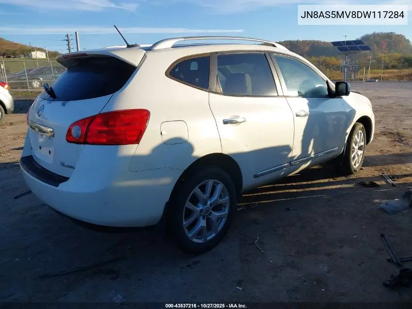 JN8AS5MV8DW117284 2013 Nissan Rogue Sv W/Sl Pkg