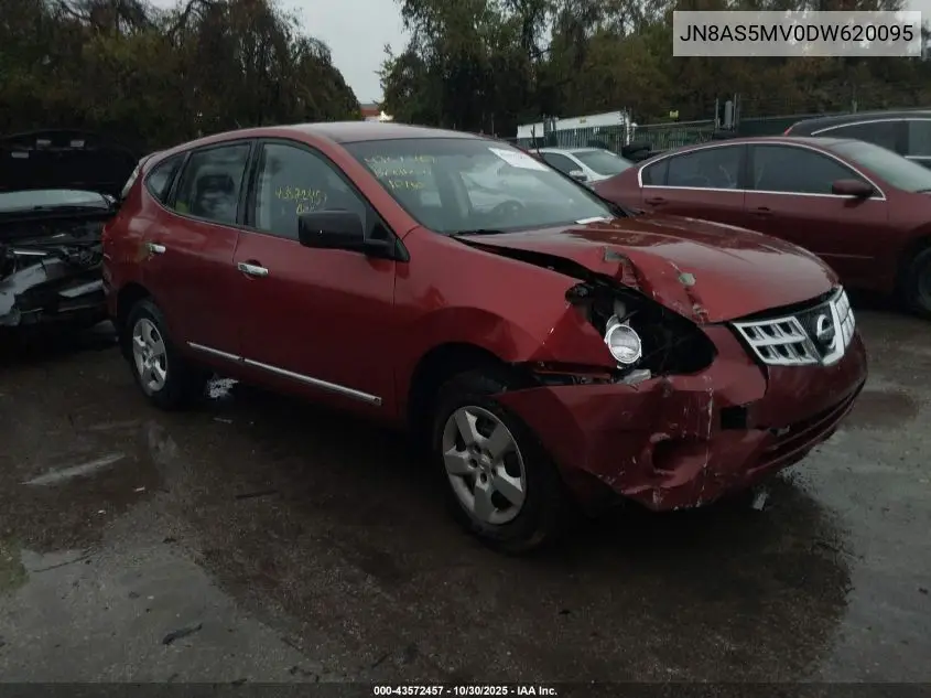 JN8AS5MV0DW620095 2013 Nissan Rogue S