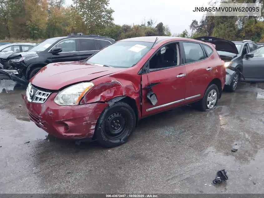 JN8AS5MV0DW620095 2013 Nissan Rogue S