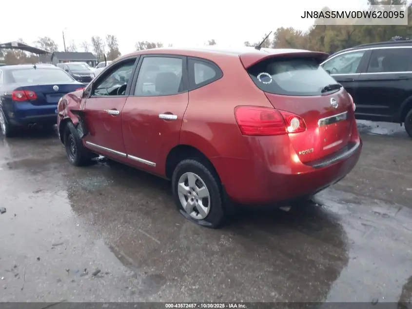 JN8AS5MV0DW620095 2013 Nissan Rogue S