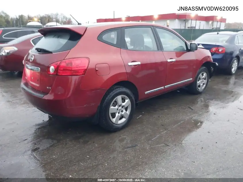 JN8AS5MV0DW620095 2013 Nissan Rogue S