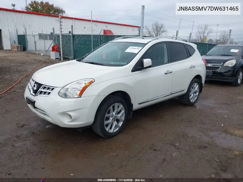 JN8AS5MV7DW631465 2013 Nissan Rogue Sv W/Sl Pkg