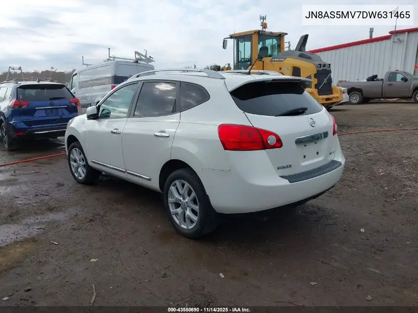 JN8AS5MV7DW631465 2013 Nissan Rogue Sv W/Sl Pkg
