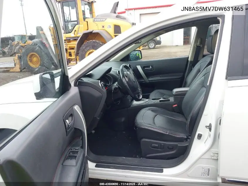JN8AS5MV7DW631465 2013 Nissan Rogue Sv W/Sl Pkg
