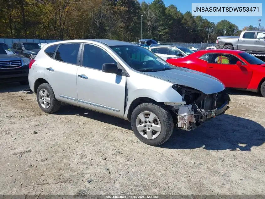 JN8AS5MT8DW553471 2013 Nissan Rogue S