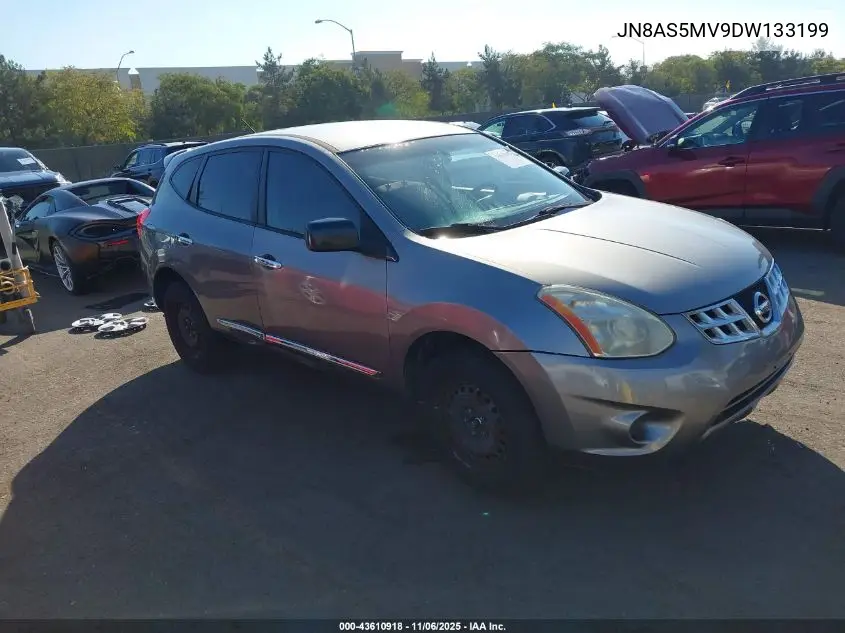JN8AS5MV9DW133199 2013 Nissan Rogue S