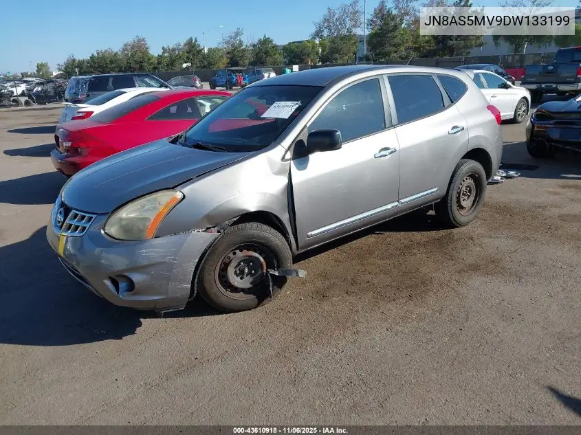 JN8AS5MV9DW133199 2013 Nissan Rogue S