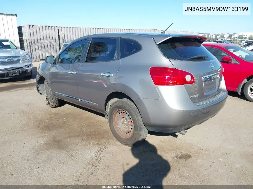 JN8AS5MV9DW133199 2013 Nissan Rogue S