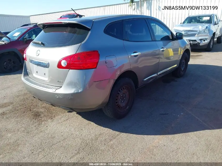 JN8AS5MV9DW133199 2013 Nissan Rogue S
