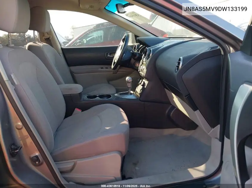 JN8AS5MV9DW133199 2013 Nissan Rogue S