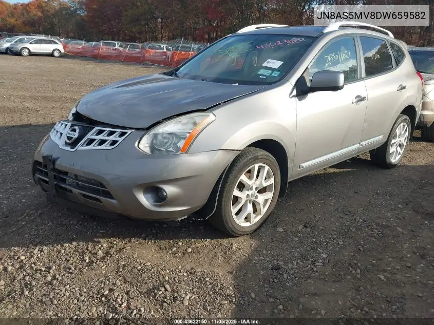 JN8AS5MV8DW659582 2013 Nissan Rogue Sv W/Sl Pkg