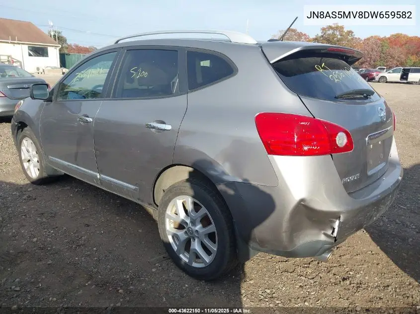 JN8AS5MV8DW659582 2013 Nissan Rogue Sv W/Sl Pkg