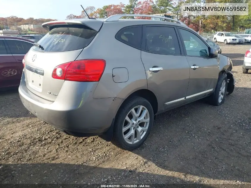 JN8AS5MV8DW659582 2013 Nissan Rogue Sv W/Sl Pkg