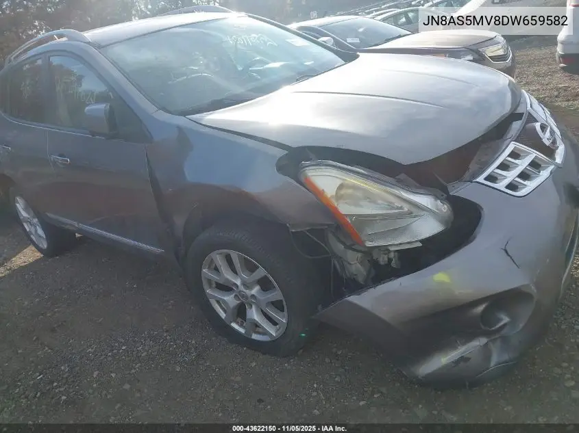 JN8AS5MV8DW659582 2013 Nissan Rogue Sv W/Sl Pkg