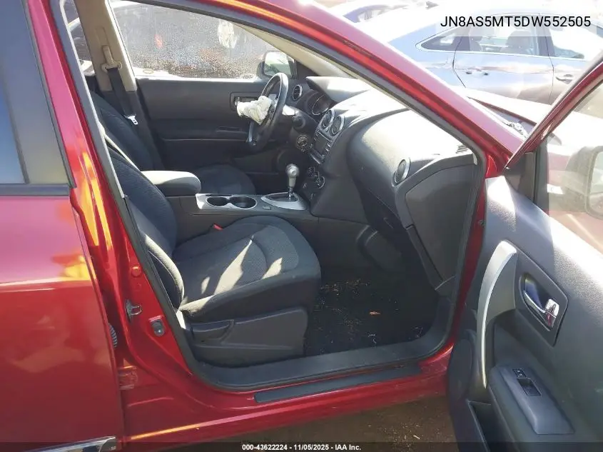 JN8AS5MT5DW552505 2013 Nissan Rogue S