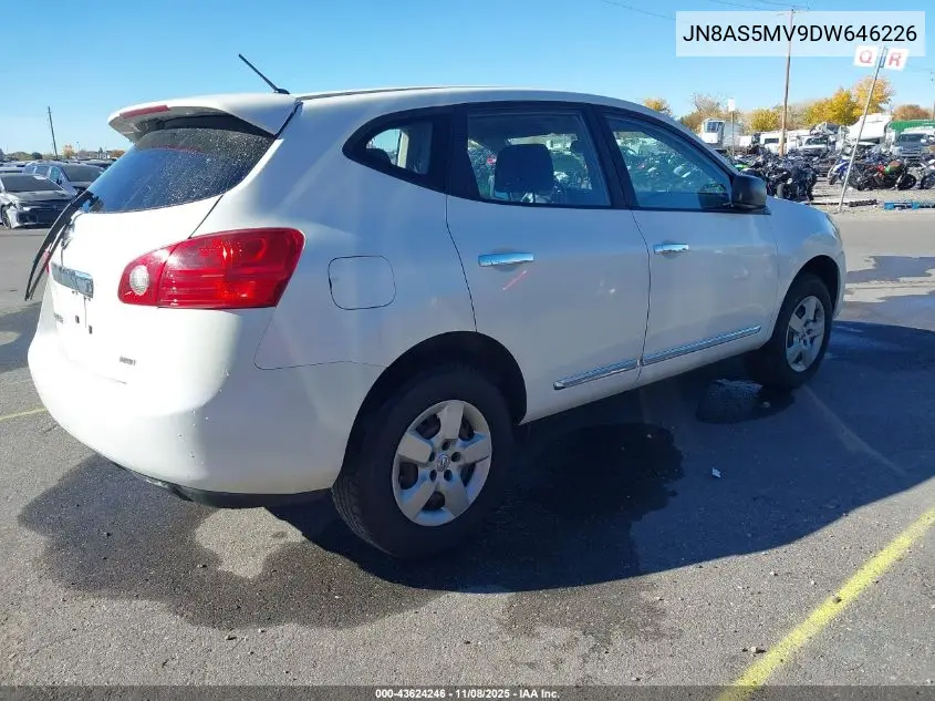 JN8AS5MV9DW646226 2013 Nissan Rogue S