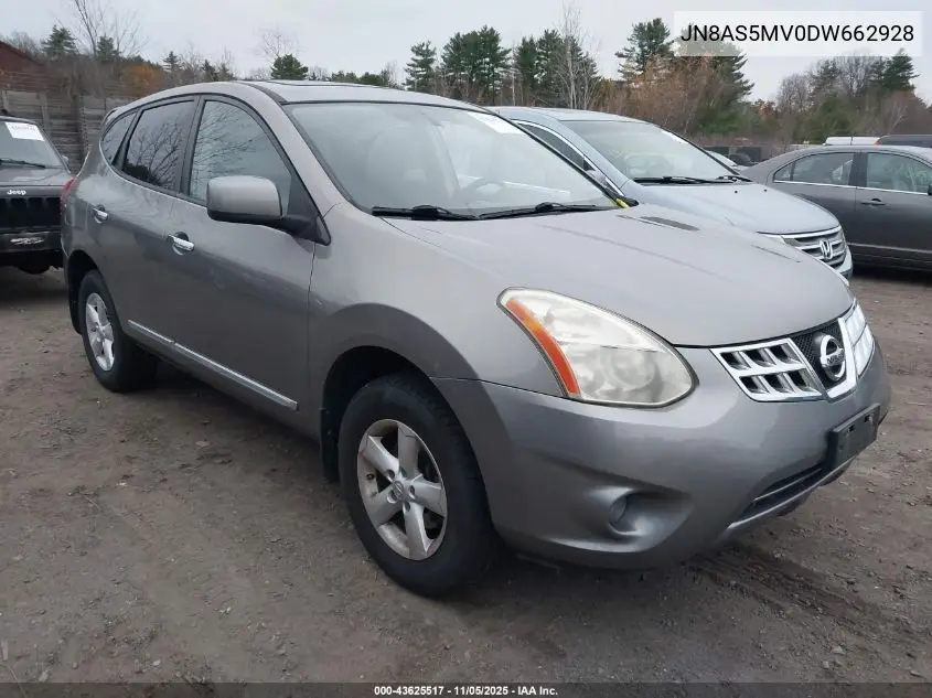 JN8AS5MV0DW662928 2013 Nissan Rogue S
