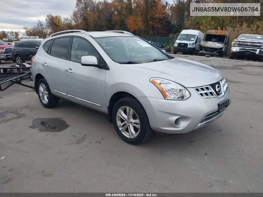 JN8AS5MV8DW606784 2013 Nissan Rogue Sv