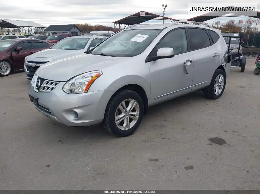 JN8AS5MV8DW606784 2013 Nissan Rogue Sv
