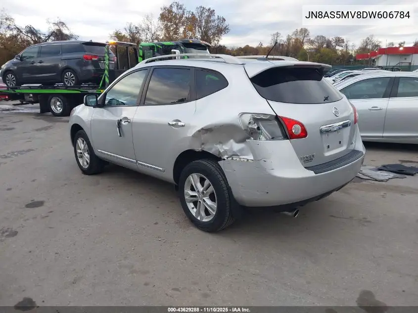 JN8AS5MV8DW606784 2013 Nissan Rogue Sv