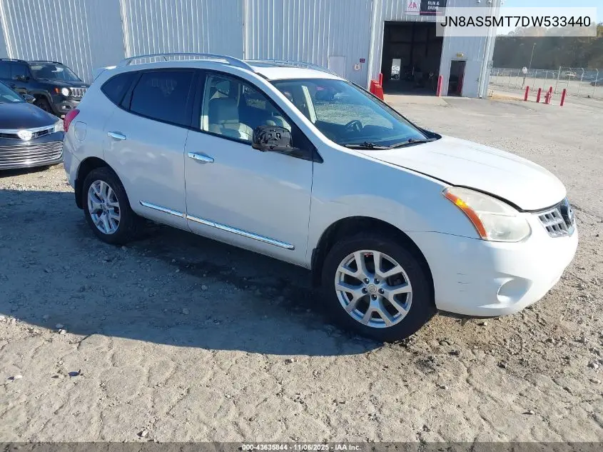 JN8AS5MT7DW533440 2013 Nissan Rogue Sv W/Sl Pkg